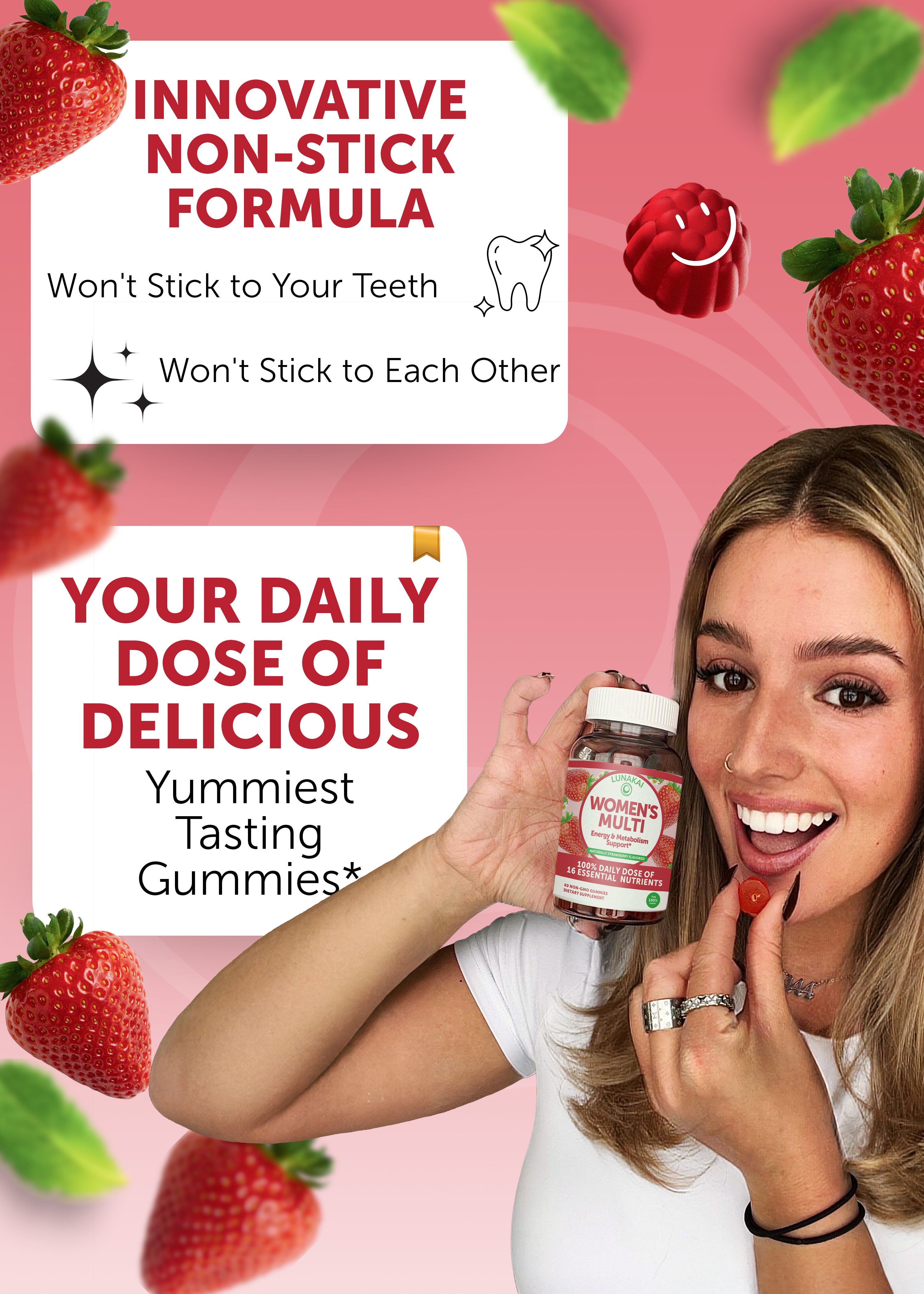 The 100% Gummy - Womens Multivitamin Gummies